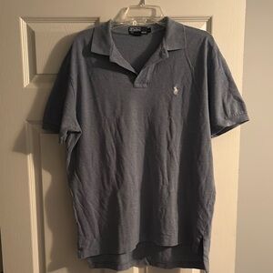 Polo by Ralph Lauren Blue Polo Shirt Classic Design